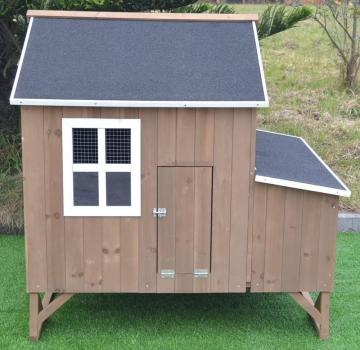 Wood Chicken Coop Backyard Hen House 4-8 Chickens