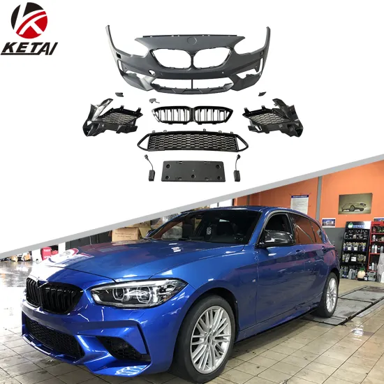 MC Style Auto PP ABS Front Bumper Grille Kit for BMW F20 LCI