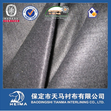 garment under collar felt fabric 100% polyester