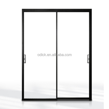 Dukungan Desain Grafis Slim Double Glazed Sliding Doors