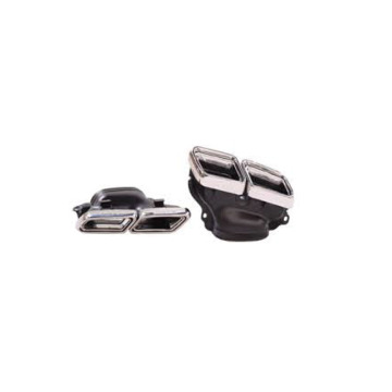 E Class W212 E63 Tail Pipe - Silver for Mercedes Benz