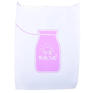 Natural Plastic Mylar Micro Perforated Bread Bags