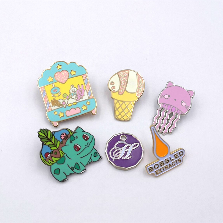 Custom Cute Metal Lapel Pin Enamel Pin Hard