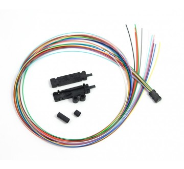 12 Strand 25 Inch Fiber Fan Out Kits