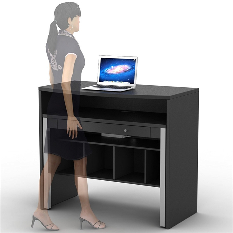 Modern Extendable Console Desk With Storage