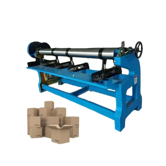 ZH-QJ China Supplier Eccentric Shaft Slotter Machine for Corrugated Cardboard Carton Box