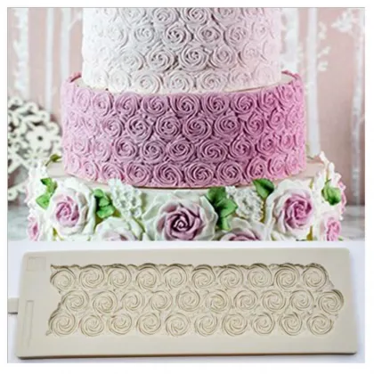 Snowflake Lace Cake Decorating Silicone Fondant Mold