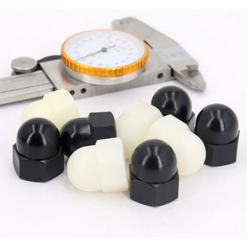PA66 Nylon Hex Domed Cap Nut Decorative Cover