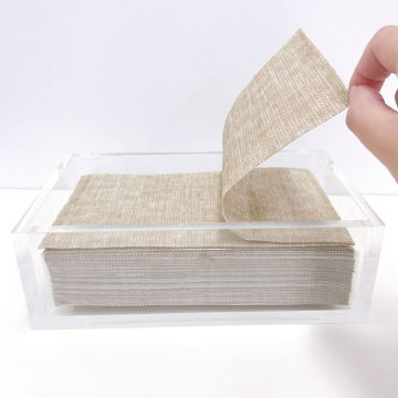 Großhandel Acrylgewebespeicherboxen - transparente Serviette und Papierorganisator