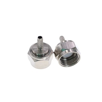 F Male Connector Crimp Tool for RG178 Cable" 

However, if you're looking for a more direct and commonly searched title, consider:

"F Male Connector for RG178 Cable