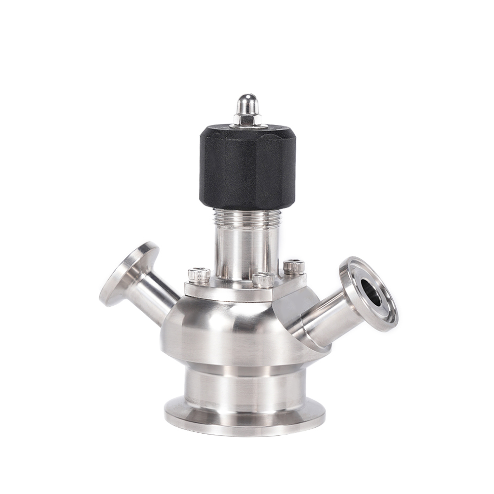 Hygienic Double Port Sterile Sampling Valve For Beer Tank