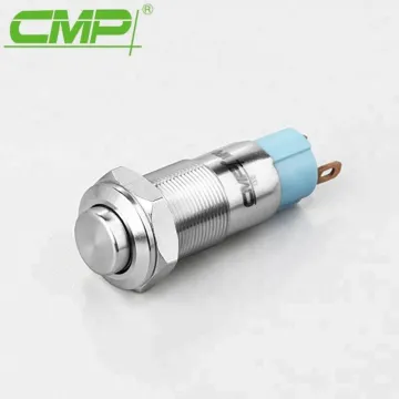 10mm Latching ( On-Off ) Metal Push Button Switch