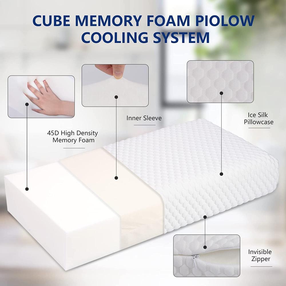 Memory Foam Side Sleeper Bed Pillow