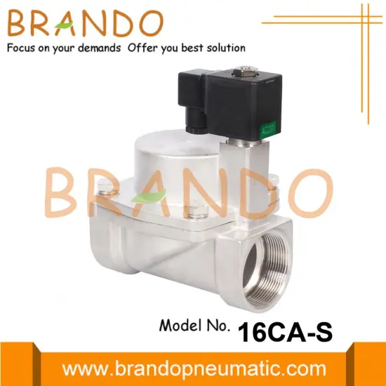 1-1/4'' 1-1/2'' 2'' Hot Water Steam Solenoid Valve