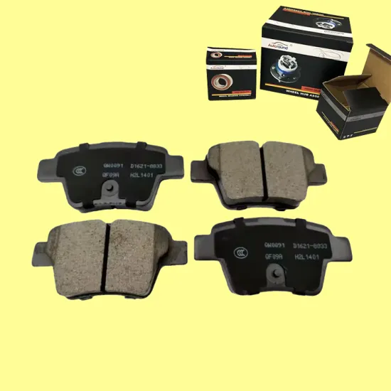 High Quality OE GDB1678 D1621 Brake Pads - Factory Price for Hyundai