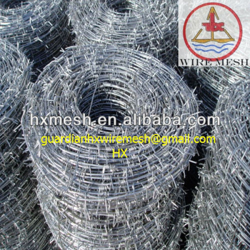 cheap barbed wire/barbed wire fence / pvc coated barbed wire