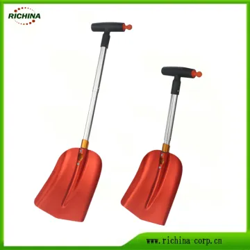 Aluminum Car Snow Shovel with Telescopic Handle