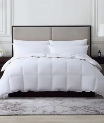 Hotel High-end White Feather Silk Quilt