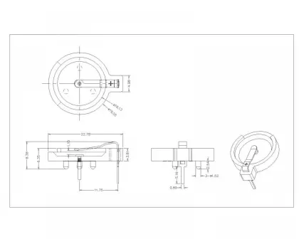 Coin Cell Holders FOR CR1632 CR1620 DIP BT-S-SN-A-502-3