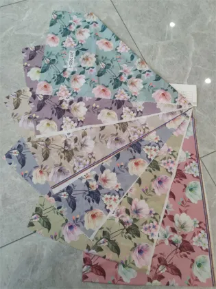 Textiles Imitation Linen Cloth Polyester Print Fabrics