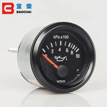 12V 24 V Generador diesel Generador Piezas de aceite Medidor de presión de aceite VDO 0-500KPA 0-25BAR