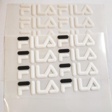 3d silikon ısı transferi etiket yapışkan ekipman basın