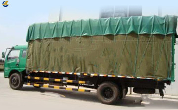 Polyester canvas truck cover