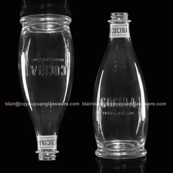 Round Design Hand Sanitizer Custom Logo Spray Bottle 500ML Clear