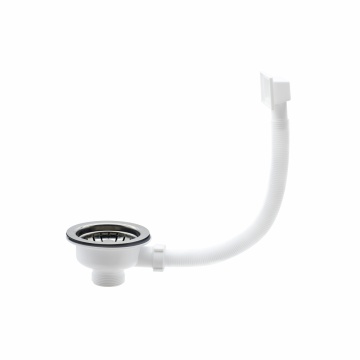 New square brass basin push up pop-up waste drain pipe