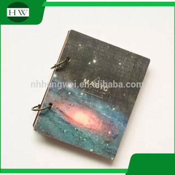 DIY wholesale korea wooden baby graduation antique starry sky handmade sticker scrapbook photo album
