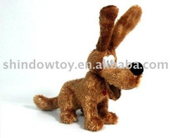 very cute brown plush dogs