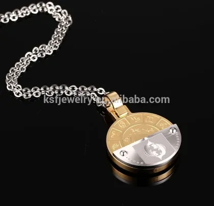 Hot Selling Chinese Zodiac Pendant Necklace Stainless Steel Pendant Wholesale Pendant