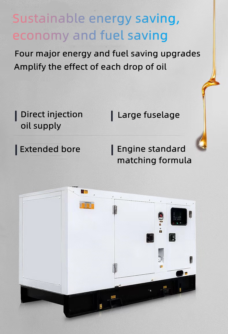 Ensemble de générateurs diesel silencieux 50KW