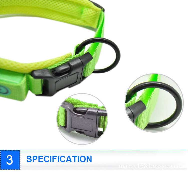 Light Up Led Dog Collar