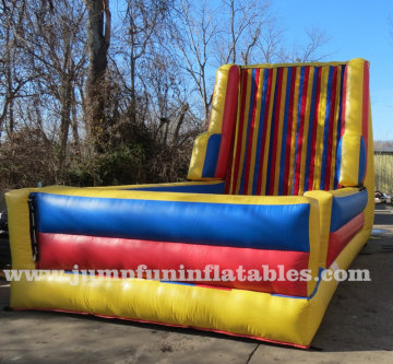 Inflatable hook n loop wall,hot sale inflatable magic tape wall for adult and kids Inflatable Sticky Wall