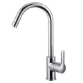 Brushed Nickel Stainless Steel Water Mixer Kitchen Faucet