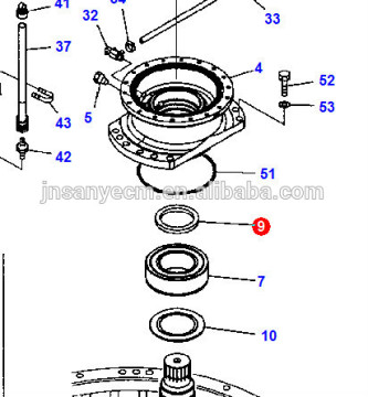 seal 07012-00115 for PC200 swing machinery
