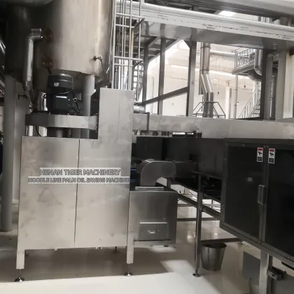 Korean Instant Noodle Making Machine: Save Palm Oil, Automatic Fried Noodles