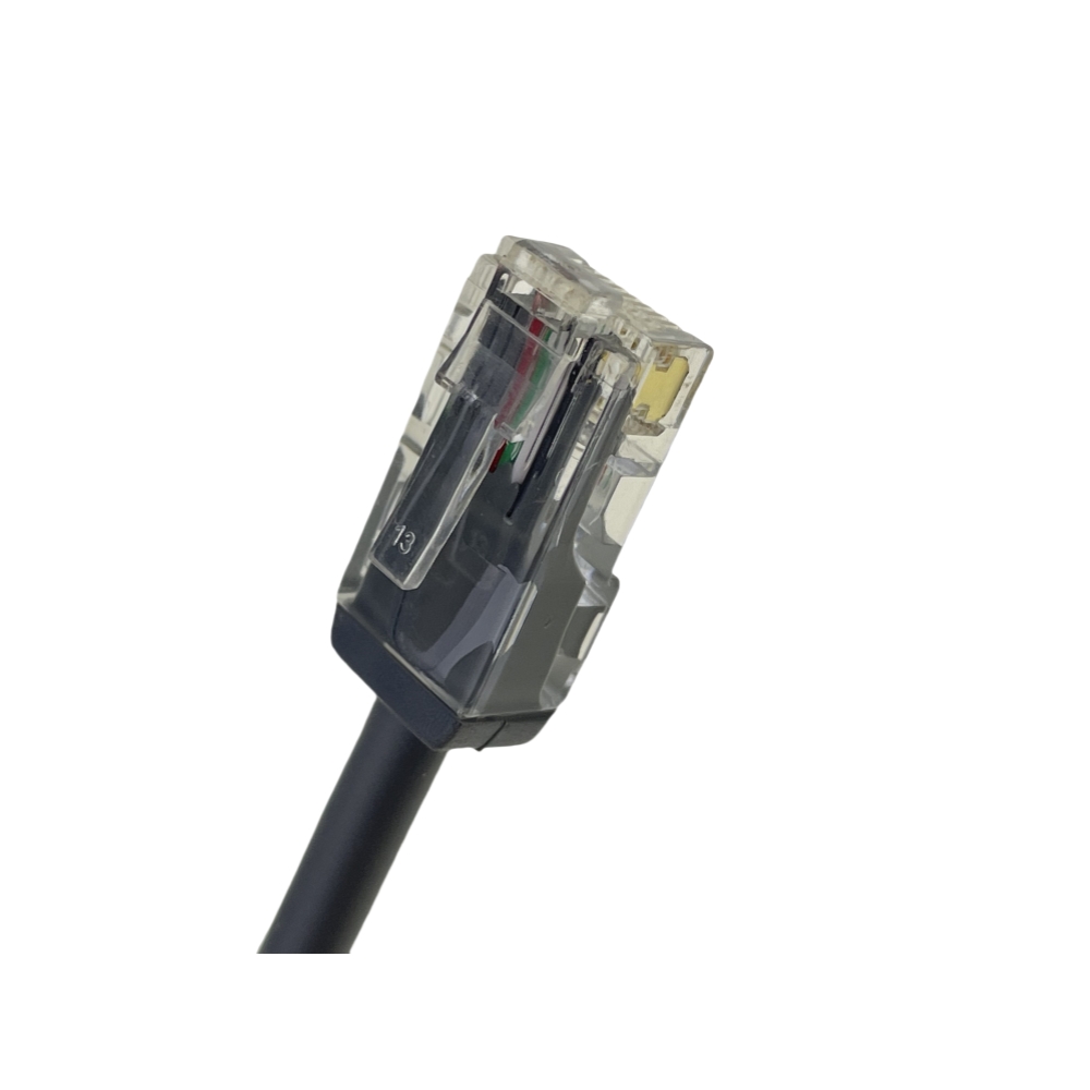 custom coil cables 10P10C to 8P8C plug