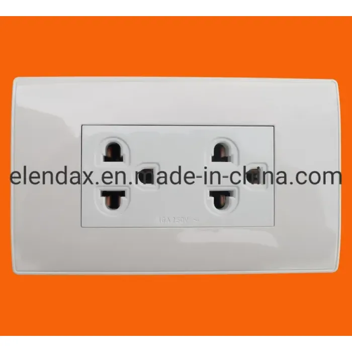 Toma de tierra de pared estilo UE (A2010)