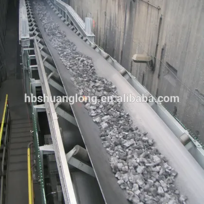 Entire core fire resistance rubber conveyer belt