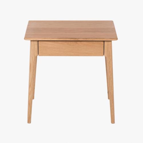 High Quality 1 Drw Oak/Walnut/ Solid Wood Nightstand Wooden Furniture