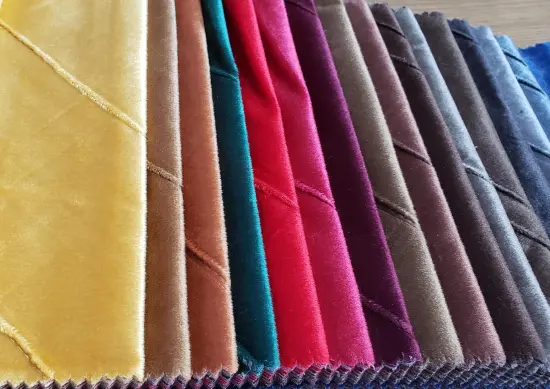 New Design for Sofa Velvet Fabric Cover