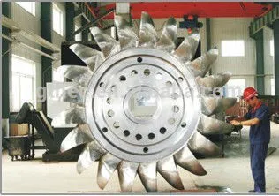 Mini hydro power turbine plant