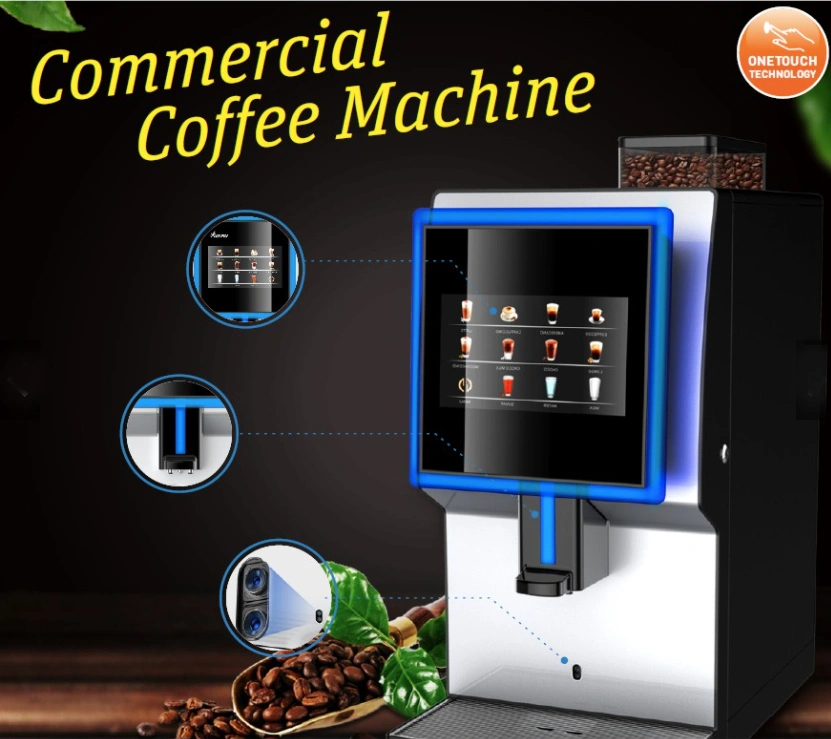 Buy Wholesale China Eap Touch Screen Fully Automatic Espresso Coffee Maker  White Smart Coffee Machine & Automatic Espresso Coffee Machine at USD 150