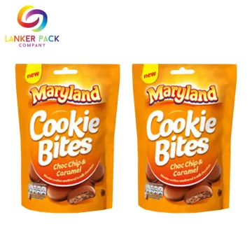 BRC Foil Standing Up Snack Food Packaging Bag