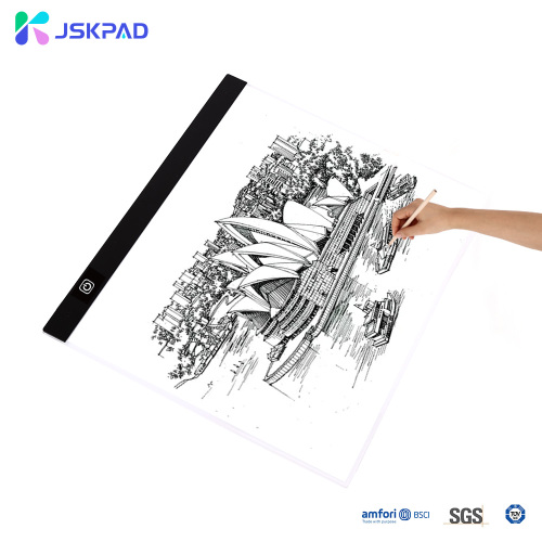JSKPAD Tablet Gráfico LED Escrita Caixa de Luz Pintura