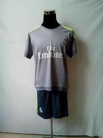 Real madrid grey soccer jerseys