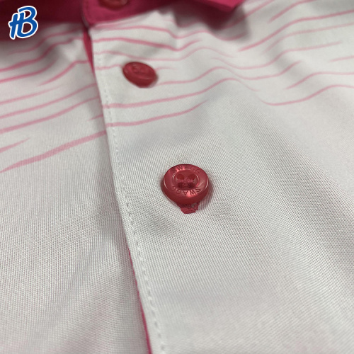 white red oblique stripes custom polo t shirt