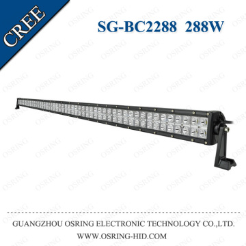 OSRING 50 Inch Dual Row Straight Car 4x4 LED Offroad led light bar 288W